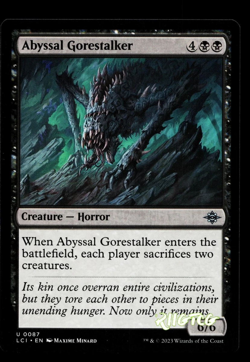 The Abyss Magic: The Gathering Individual Trading Card Games for