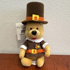 Disney Winnie the Pooh Pilgrim Mini Bean Bag Plush 8" MPN 26864