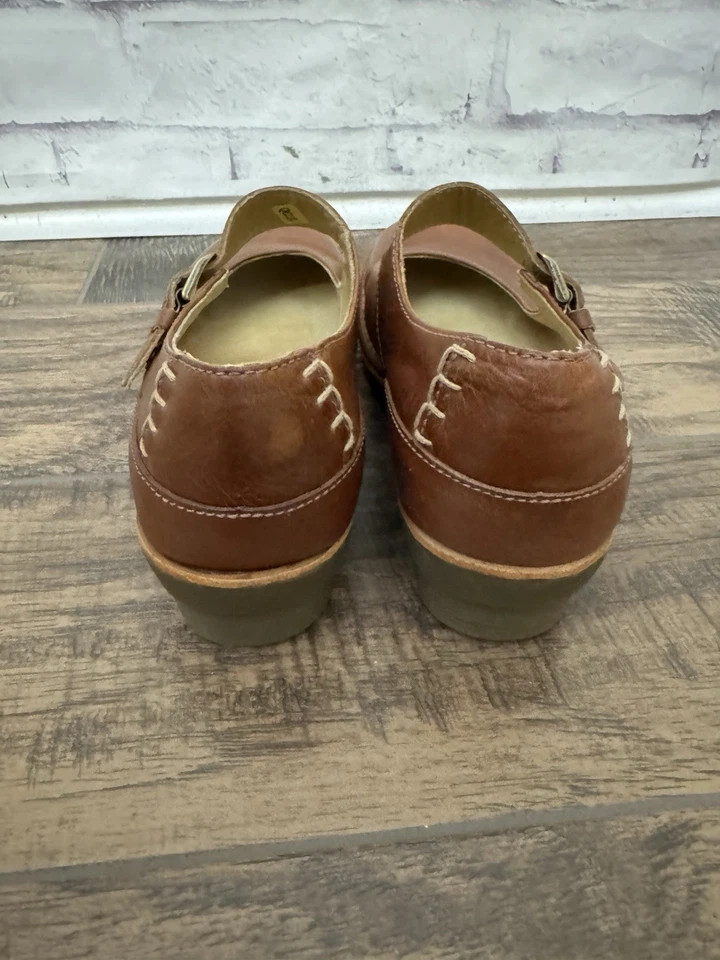 Dr. Martens Women’s 8 Athena Mary Jane 11983 Brown Leather Shoe Rare y2k - Image 4 of 4