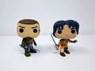 Funko Pop Star Wars Rebels Kanan Jarrus 132 Ezra Bridger 134 No Stands