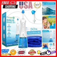 Nasal Irrigation System by - Perfect Nasal Rinse Machine for Sinus & Allergy ...