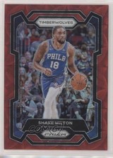 2023-24 Panini Prizm Choice Red Prizm /88 Shake Milton #215 14t3