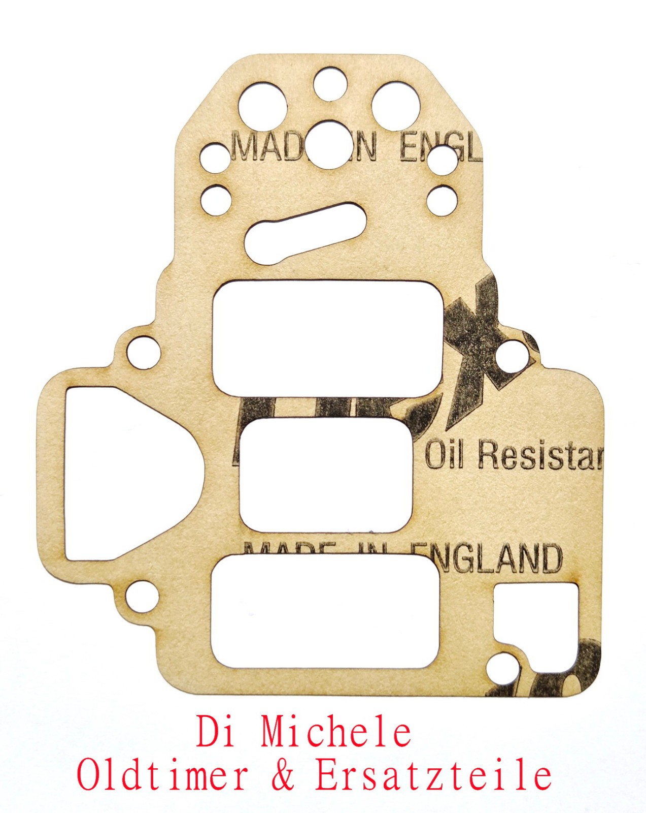 40 DCOE, 45 DCOE Weber Carburetor Cover Gasket, Does Not Fit 151 and 152, B. 8001