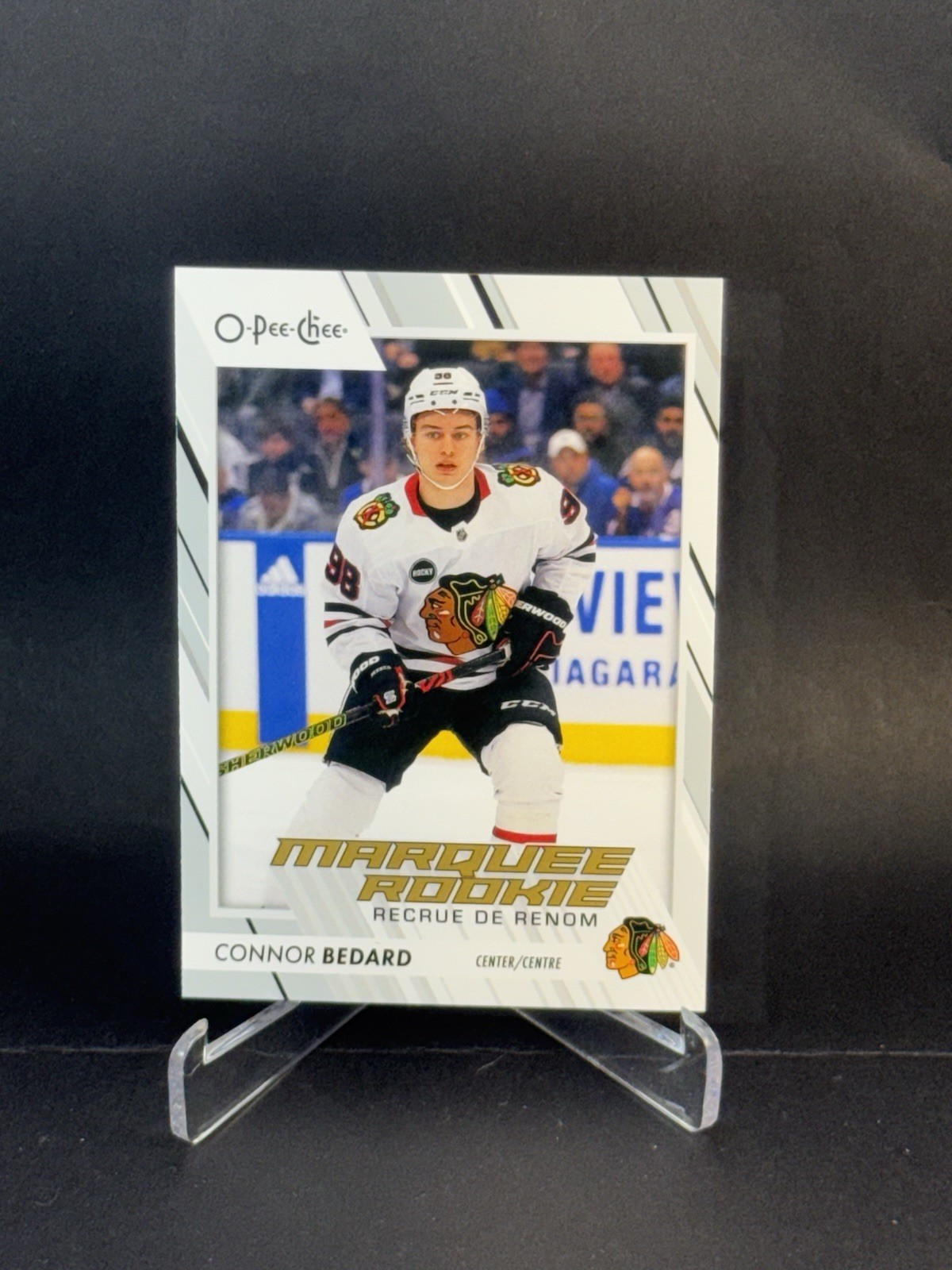 2023-24 O-Pee-Chee Marquee Rookie Connor Bedard No. 582 