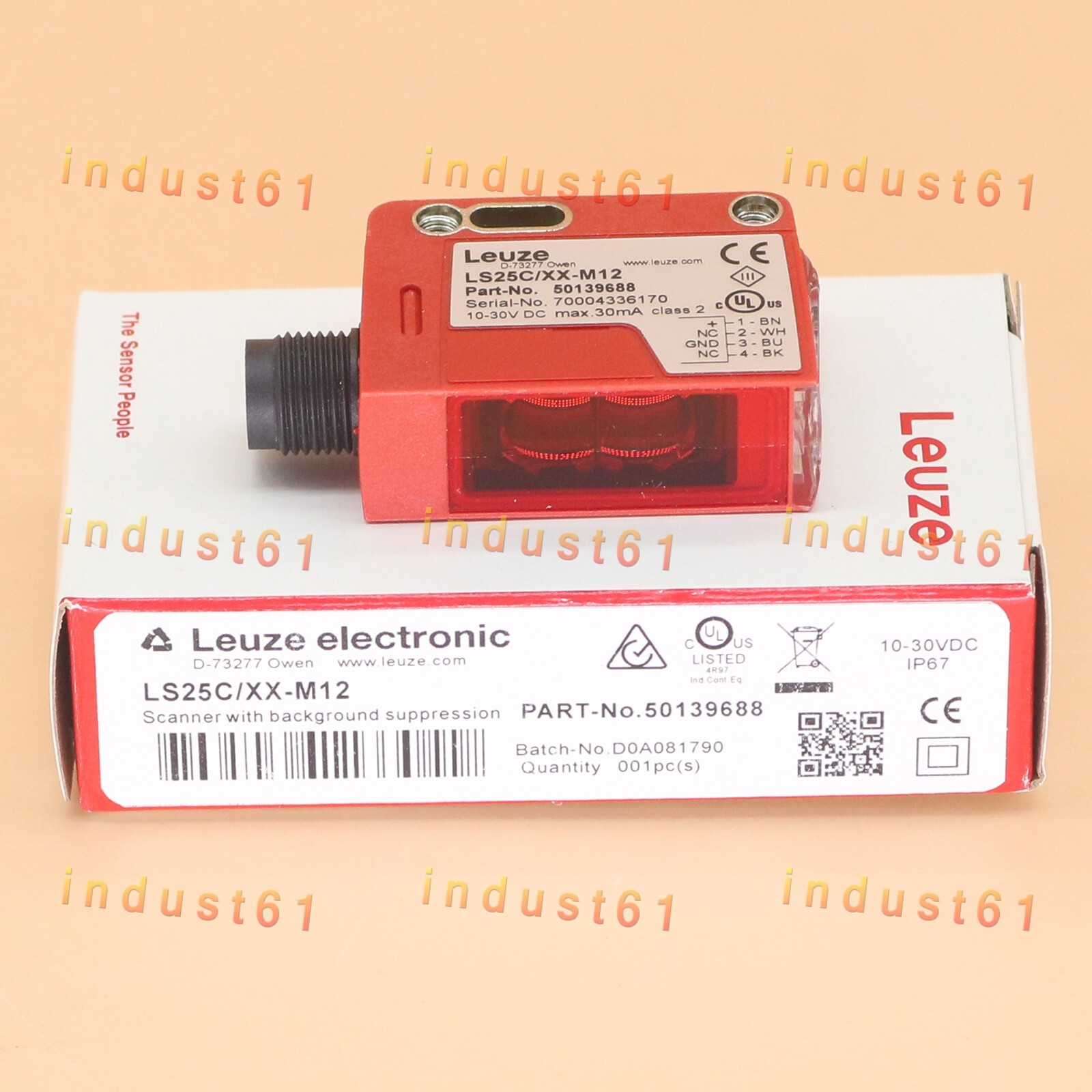 1PC New For Leuze LS25C/XX-M12 sensor in box *yt