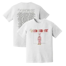 Hot!!1 Wednesday Band Tour 2025 T-shirt Allsize