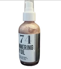 74 Shimmering Body Oil – Hydrating Glow Oil with Hyaluronic Acid &