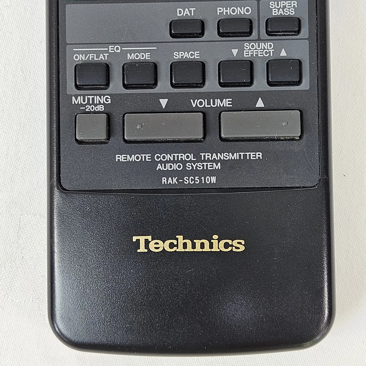 Mando a distancia Technics RAK-SC510W para sistema Hi-Fi SC-CH7 probado funcionando