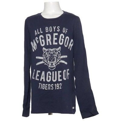 McGregor, Langarmshirt, Größe: 164, Blau, Baumwolle, Print, Jungen #CiU
