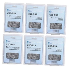 6-Pack 16-Inch Chainsaw Chain Replacement for Stihl MS 170 - (16", 3/8", 