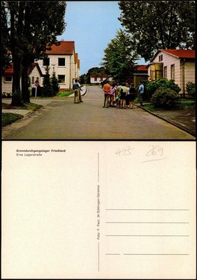 Friedland (Lower Saxony) a camp road border transit camp Friedland 1973