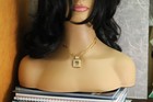 Vintage Diamond Necklace Natural Diamonds 18k Solid Gold — photo 9
