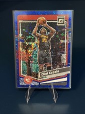 Clint Capela Blue Fast Break Disco /49!! 2023-24 Donruss Optic Atlanta Hawks