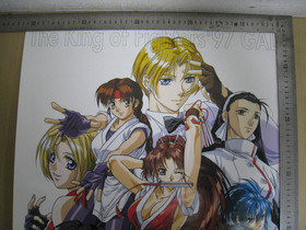 Neo Geo The King of Fighters '97 Girls B2 Poster Selection KOF97 Mamoru Yokota