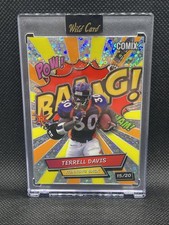 Terrell Davis Wild Card Comix Rookie And Legend /20 Broncos ???. rookie card picture