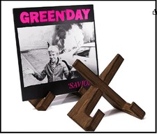 Playing Vinyl Record Stand, Premium Vinyl Record Storage Holder, Wooden Holder