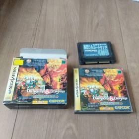 Dungeons & Dragons Collection Sega Saturn Japan Used 4MB RAM Cart NTSC-J
