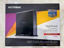 NETGEAR Nighthawk  AC1900 WiFi Cable Modem Router for Internet  Voice C7100V 