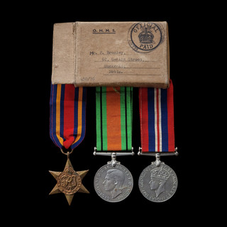 Army Catering Corps ACC WW2 Burma Star Medal Group Hucknall Pte. Bramley