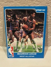 1983 Star All-Star Game #19 Maurice Lucas NRMT E