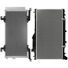 Aluminum Radiator & AC Condenser Cooling Kit For 2015-2019 Subaru Outback