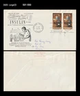 Medicine,Discovery of insulin,treatment of diabetes,Canada 1971 FDC,Cover to KOR