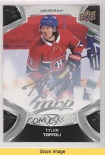 2021-22 Upper Deck MVP Silver Script Tyler Toffoli #73 READ z6b