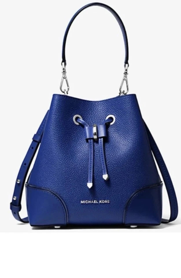 NWT MICHAEL MICHAEL KORS MERCER GALLERY SMALL CONV BUCKET SHOULDER BAG