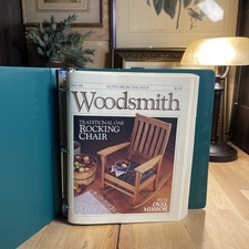 Woodsmith Magazine Lot Issues 66-80 VTG Woodworking Plans Projects 1980s-90s