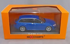 1/43 Maxichamps Audi RS6 Avant 2007 Blue 940017211 Diecast