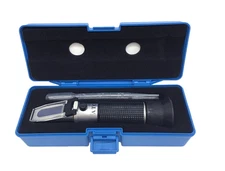 Refractometer with ATC, Dual Scale - Specific Gravity & Brix, Hydrometer