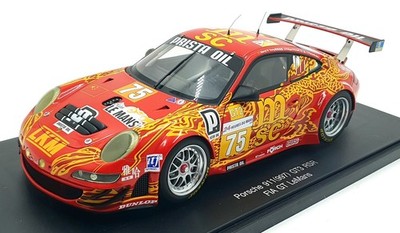 AUTOart Maßstab 1:18 80972 - Porsche 911 997 GT3 RSR Le Mans 2009 Asia #75