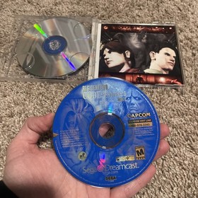 Resident Evil Code Veronica Sega Dreamcast No Manual Good Condition 2 Discs