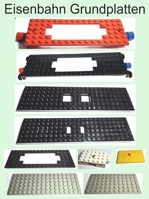 Lego  Eisenbahn Grundplatte 4178a x555c01 92088 6584a 92339 3058* 4025 824 3027