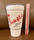 Retro Chick-fil-A 24oz Classic Insulated Tumbler Cup New
