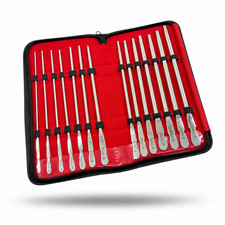 Premium 14 Pieces Set Of Dittel Urethral Sounds Dilators Kit Gynecology Stainles Premium 14 Pieces Set Of Dittel Urethral Sounds Dilators Kit Gynecology Stainles