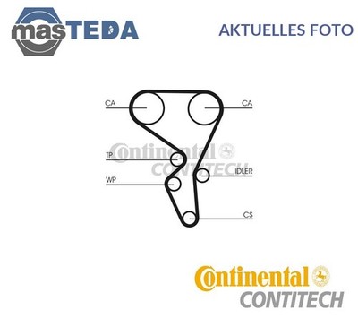 CT1065K3 ZAHNRIEMENSATZ SET KIT CONTITECH FÜR PEUGEOT PARTNER,206,307,301 1.6L