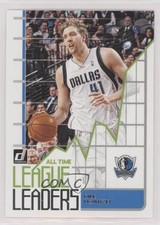 2020-21 Panini Donruss All-Time League Leaders Dirk Nowitzki #7 HOF 0it8