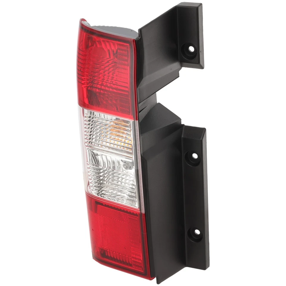 Luz trasera halógena para Nissan NV2500 2012-2017 lente izquierda transparente/roja con bombillas Foto 2 de 4