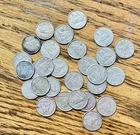 Lot of 28 Silver Canadian Dimes- 1967 and Earlier - 80% Silver- 1.68 Troy Ounces