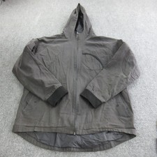 Endless Ammo Jacket Mens 2XL Gray Hooded Waxed Canvas Full Zip Butchershop