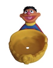 Vintage Sesame Street Jim Henson Ernie Cereal Bowl Holder