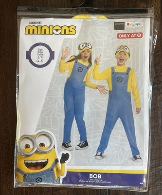 Disguise Despicable Me BOB Costume Minions Size Child Sz S/P  4-6
