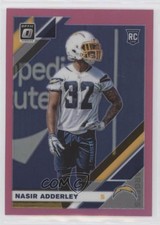 2019 Panini Donruss Optic Rookies Pink Prizm Nasir Adderley #128 0q0m