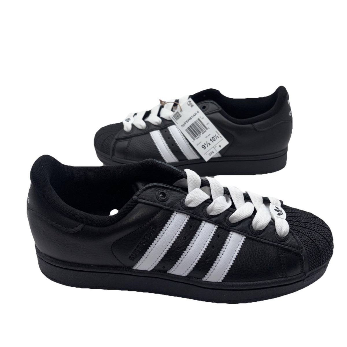 ◆adidas◆ Superstar II Black White JI3538 Adidas Originals Mens Superstar II Core Black Cloud White