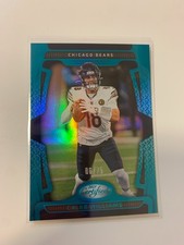2025 Certified Football Caleb Williams  Teal /75, Chicago Bears SP