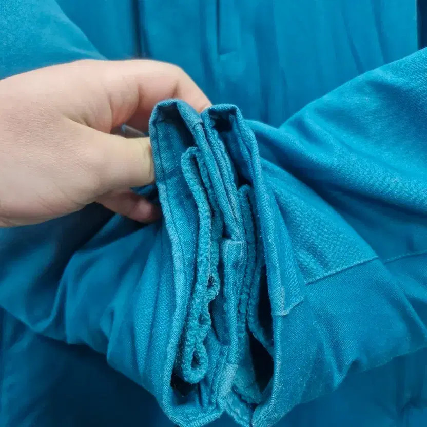 Nike Jordan Down Puffer Jacket 100L Teal thumbnail 5