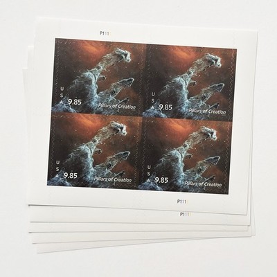 Scott 5827 Pillars of Creation $9.85 Plate Block of 4 MNH 2024 Priority Mail