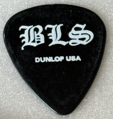 Black Label Society BLS Zakk Wylde Guitar Pick Tour Concert Stage