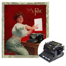 Repro Fox Typewriter Trade Catalog Vtg Grand Rapids MI Antique Ephemera Book thumbnail